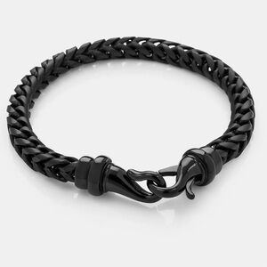 Vitaly KUSARI black stainless steel bracelet size 7.5
